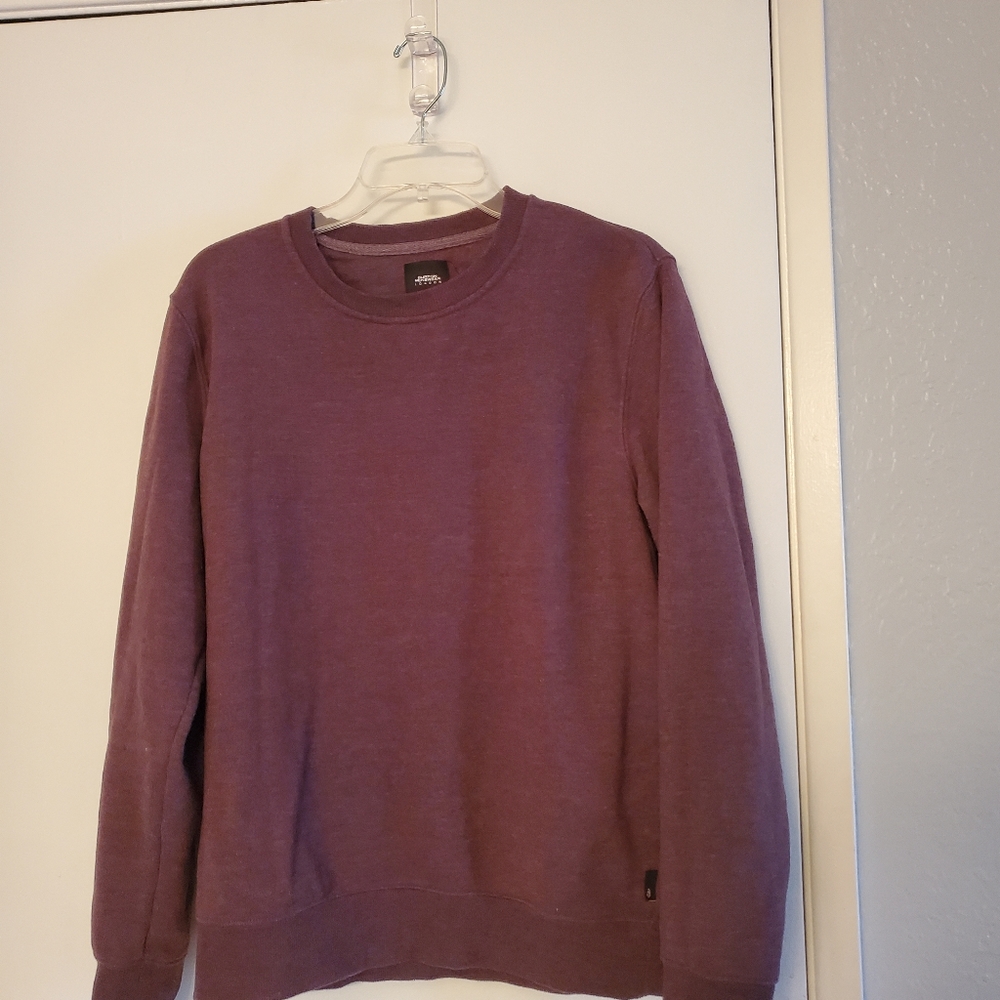 Medium Burton purple crew neck sweater